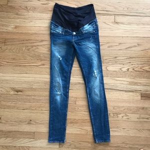 H&M MAMA skinny jeans